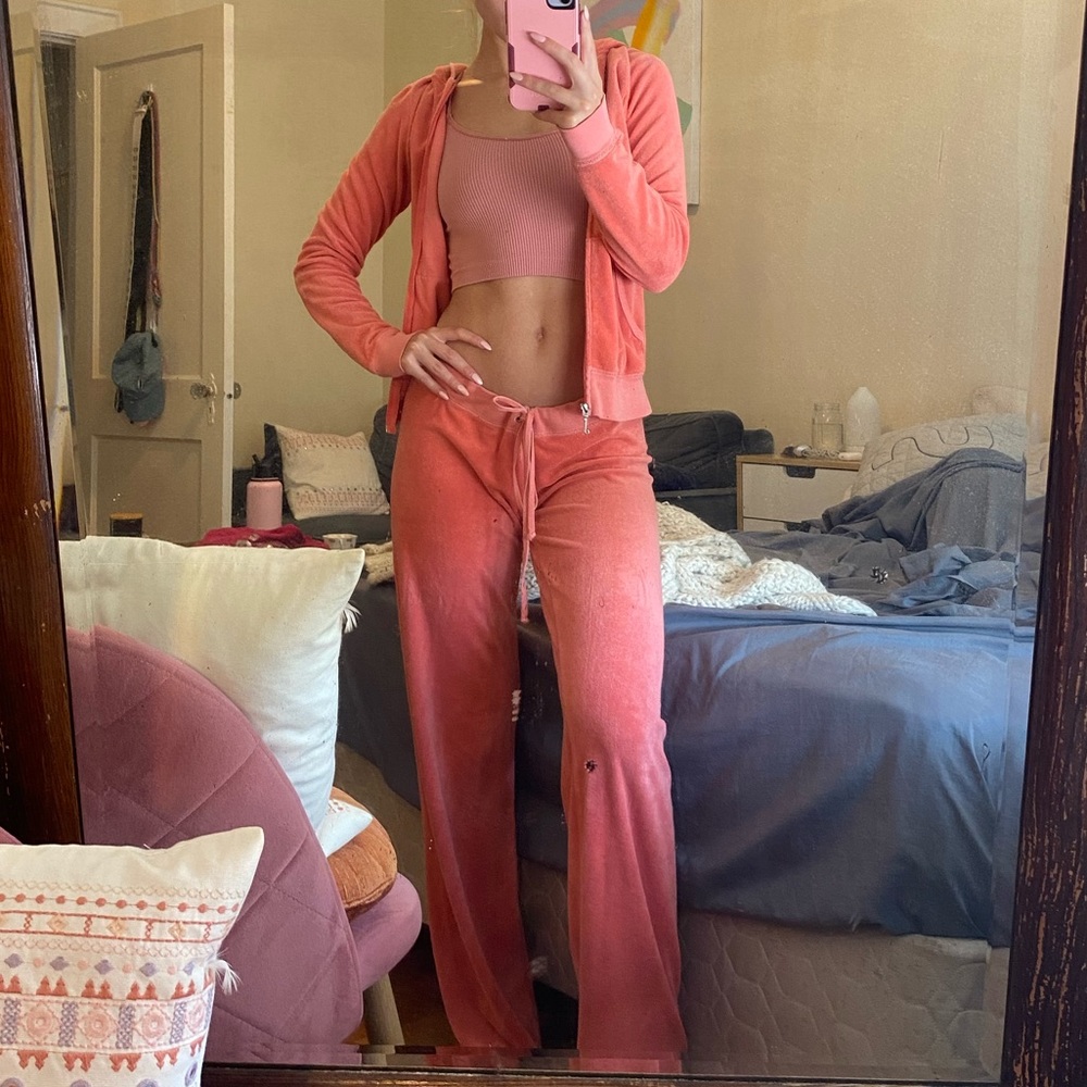 Salmon Terry Juicy tracksuit 💖